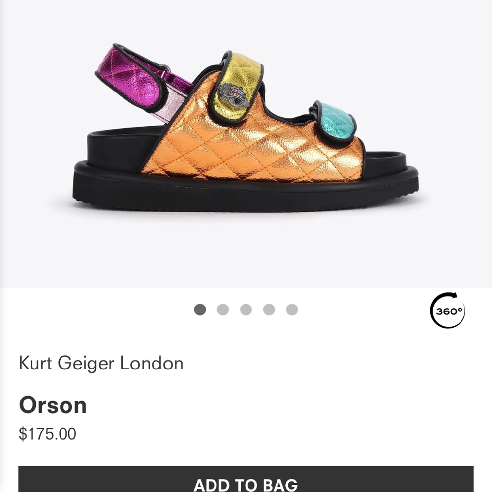 Kurt Guiger Sandal. Excellent Condition
